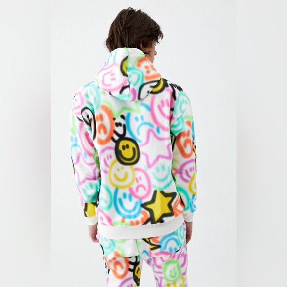 PacSun Other - PACSUN Adult Dreams Smiley Face Airbrush Hoodie
